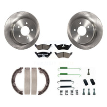 Load image into Gallery viewer, Rear Disc Rotors Ceramic Pads Parking Shoes Hardware Kit For Dodge Grand Caravan