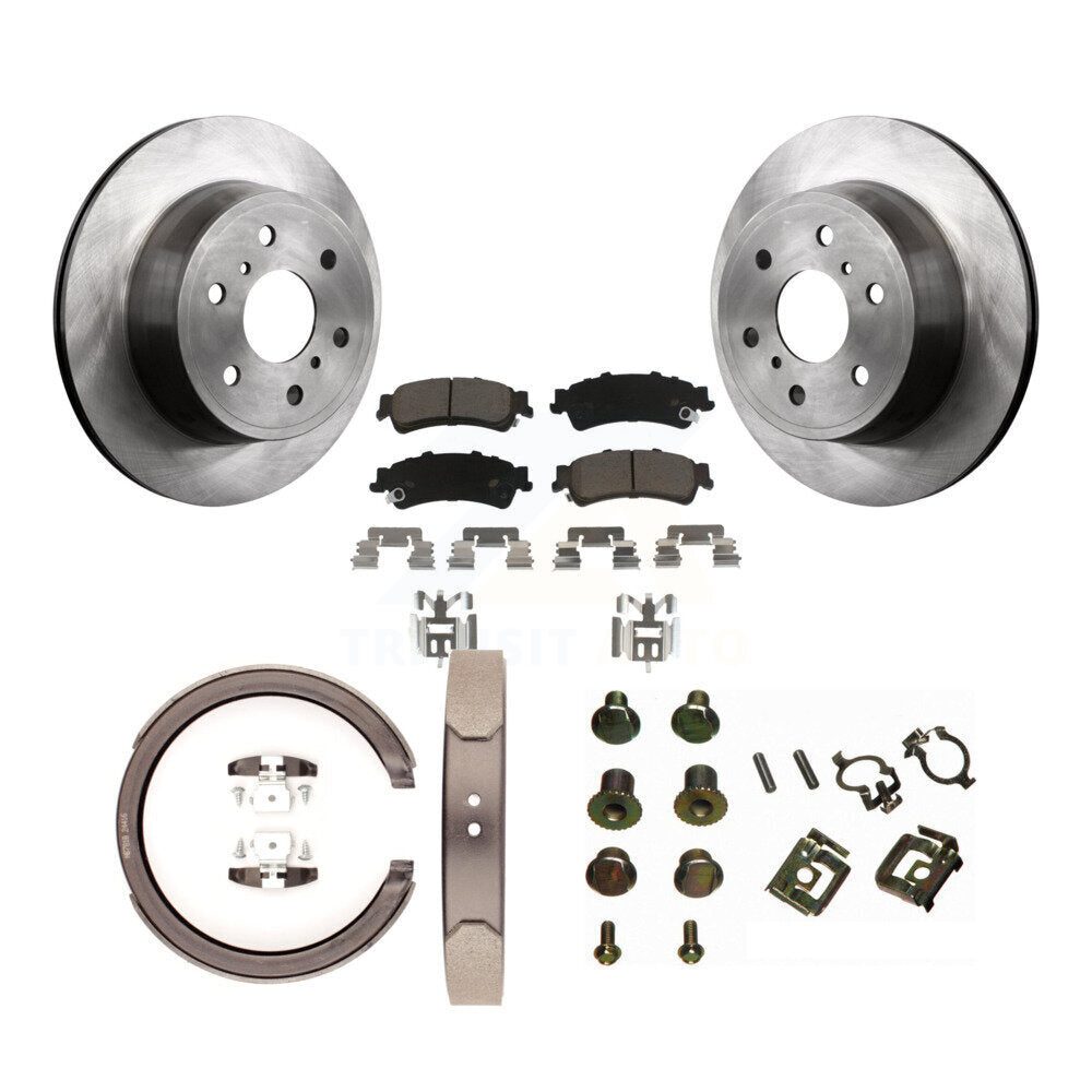 2007 GMC GM General Motors Sierra 1500 Classic Denali Disc rear brakes