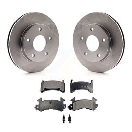 Front Brake Rotors Ceramic Pad Kit For Chevrolet S10 GMC Sonoma Blazer Jimmy S15