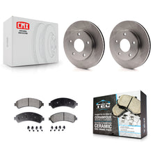 Charger l'image dans la galerie, [Front] 1997 Chevrolet Blazer GMC Jimmy 4WD Premium OE Brake Rotors &amp; Ceramic Pads Kit For Max Braking