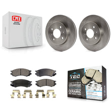 Charger l'image dans la galerie, Kit de plaquettes de frein en céramique, Rotors de frein avant, pour Saturn SL2 SL1 SC2 SL SC1 SW2 SW1 SC 
