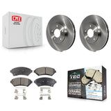 Rotors de frein avant et Kit de plaquettes en céramique pour Chevrolet Buick Impala LeSabre Cadillac 