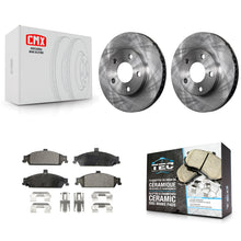 Charger l'image dans la galerie, Rotors de frein avant et Kit de plaquettes en céramique pour Chevrolet Pontiac Grand Am Malibu Alero 