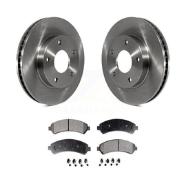 Front Disc Brake Rotor Ceramic Pad Kit For Chevrolet S10 Blazer GMC Sonoma Jimmy
