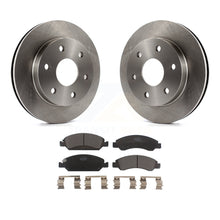 Load image into Gallery viewer, Front Disc Brake Rotor Ceramic Pad Kit For 2007 GMC Sierra 1500 rear brakes