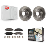Kit de plaquettes en céramique pour Rotor de frein à disque avant, pour freins arrière GMC Sierra 1500 2007 