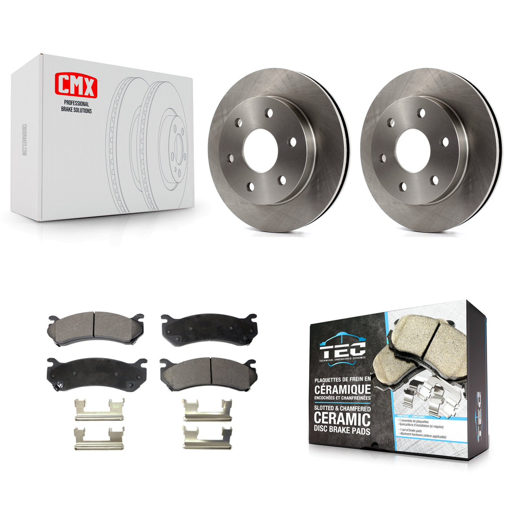 Kit de plaquettes de frein avant en céramique, pour Chevrolet Silverado 1500 GMC Tahoe Sierra 