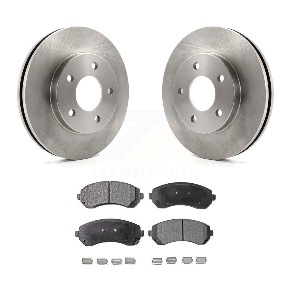 Kit de rotors de frein à disque avant et plaquettes en céramique pour Buick rendez-vous Pontiac Aztek 