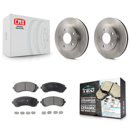 Kit de rotors de frein à disque avant et plaquettes en céramique pour Buick rendez-vous Pontiac Aztek 