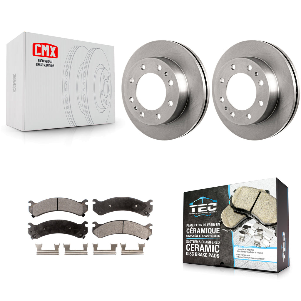 Kit de plaquettes de frein avant en céramique, pour Chevrolet Express 3500 GMC Savana HD 4500 