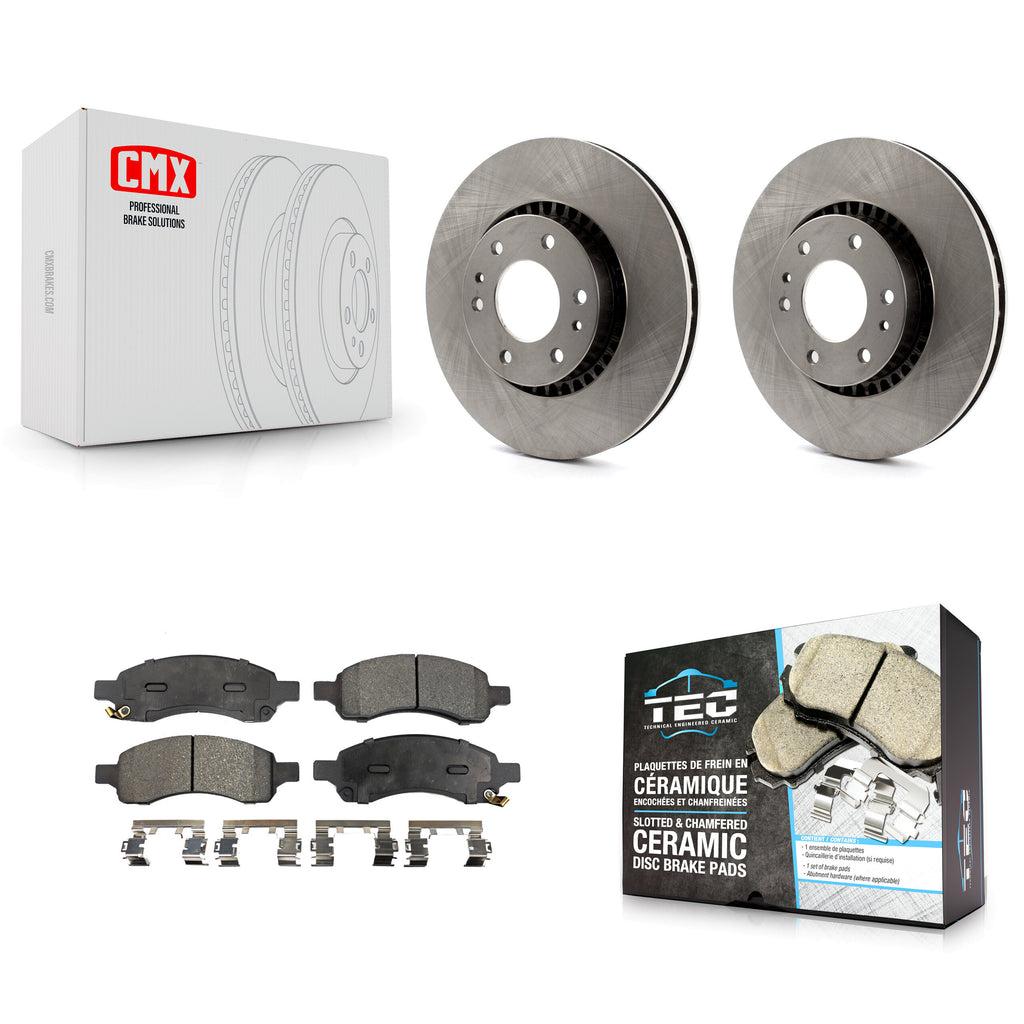 Kit de plaquettes de frein avant en céramique, pour Chevrolet Trailblazer GMC Envoy EXT XL SSR 