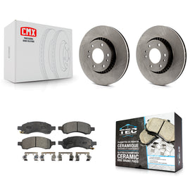 Kit de plaquettes de frein avant en céramique, pour Chevrolet Trailblazer GMC Envoy EXT XL SSR 