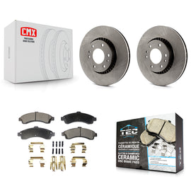 Kit de plaquettes de frein avant en céramique, pour Chevrolet Trailblazer GMC EXT envoyé XL XUV 