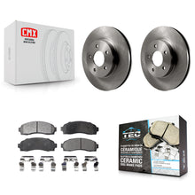 Charger l'image dans la galerie, Kit de plaquettes de frein en céramique, Rotors de frein avant, pour Saturn Vue Chevrolet Equinox Pontiac 