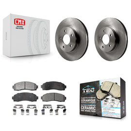 Kit de plaquettes de frein en céramique, Rotors de frein avant, pour Saturn Vue Chevrolet Equinox Pontiac 