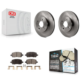 Kit de rotor de frein avant et de plaquettes en céramique, pour Chevrolet Cobalt Saturn Ion Pontiac G5 
