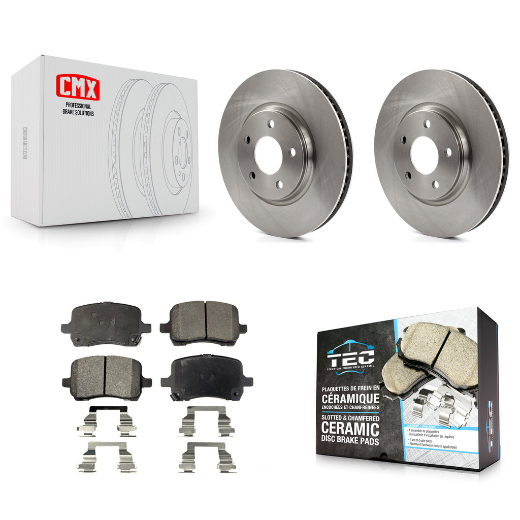 Kit de plaquettes de frein avant en céramique, pour Chevrolet Cobalt Malibu Saturn Ion HHR G6 