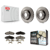 Kit de disques de frein à disque avant et plaquettes en céramique, pour Chevrolet Corvette Cadillac XLR 
