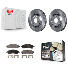 Kit de disques de frein à disque avant et plaquettes en céramique pour Cadillac SRX 2004-2009 