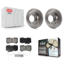 Load image into Gallery viewer, Front Disc Brake Rotors And Ceramic Pads Kit For Hummer H3 H3T