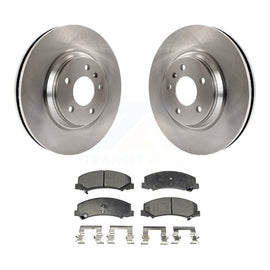 Front Brake Rotors & Ceramic Pad Kit For Chevrolet Buick Lucerne Impala Cadillac