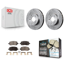 Load image into Gallery viewer, Front Disc Brake Rotors And Ceramic Pads Kit For Chevrolet Cobalt Pontiac G5