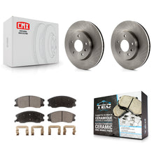 Charger l'image dans la galerie, Front Brake Rotor Ceramic Pad Kit For Chevrolet Equinox Saturn Vue Captiva Sport