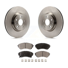 Load image into Gallery viewer, Front Disc Brake Rotors And Ceramic Pads Kit For Cadillac CTS