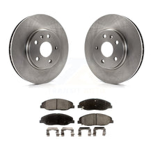 Load image into Gallery viewer, Front Disc Brake Rotors And Ceramic Pads Kit For Cadillac CTS