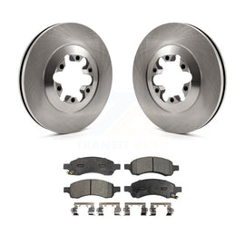 Front Disc Brake Rotors And Ceramic Pads Kit For Chevrolet Colorado GMC Canyon