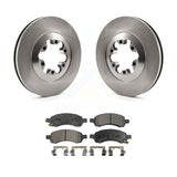 Front Disc Brake Rotors And Ceramic Pads Kit For Chevrolet Colorado GMC Canyon