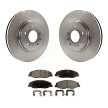 Charger l&#39;image dans la galerie, Front Disc Brake Rotors And Ceramic Pads Kit For Cadillac STS