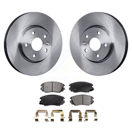Front Brake Rotor Ceramic Pad Kit For Chevrolet Equinox GMC Terrain Malibu Buick