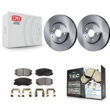 Load image into Gallery viewer, Front Brake Rotor Ceramic Pad Kit For Chevrolet Equinox GMC Terrain Malibu Buick