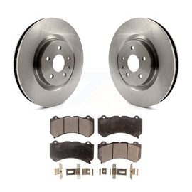[Front] 2014 Chevrolet Camaro ZL1 Premium OE Brake Rotors & Ceramic Pads Kit For Max Braking