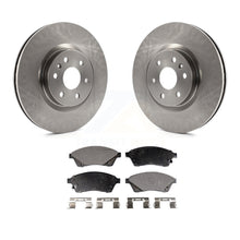 Charger l&#39;image dans la galerie, Front Disc Brake Rotors And Ceramic Pads Kit For Cadillac SRX Saab 9-4X