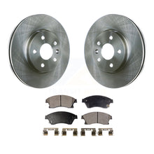 Charger l&#39;image dans la galerie, Front Disc Brake Rotors And Ceramic Pads Kit For Chevrolet Cruze Sonic Limited