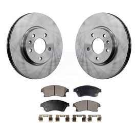 [Front] 2012-2013 Buick Verano Premium OE Brake Rotors & Ceramic Pads Kit For Max Braking