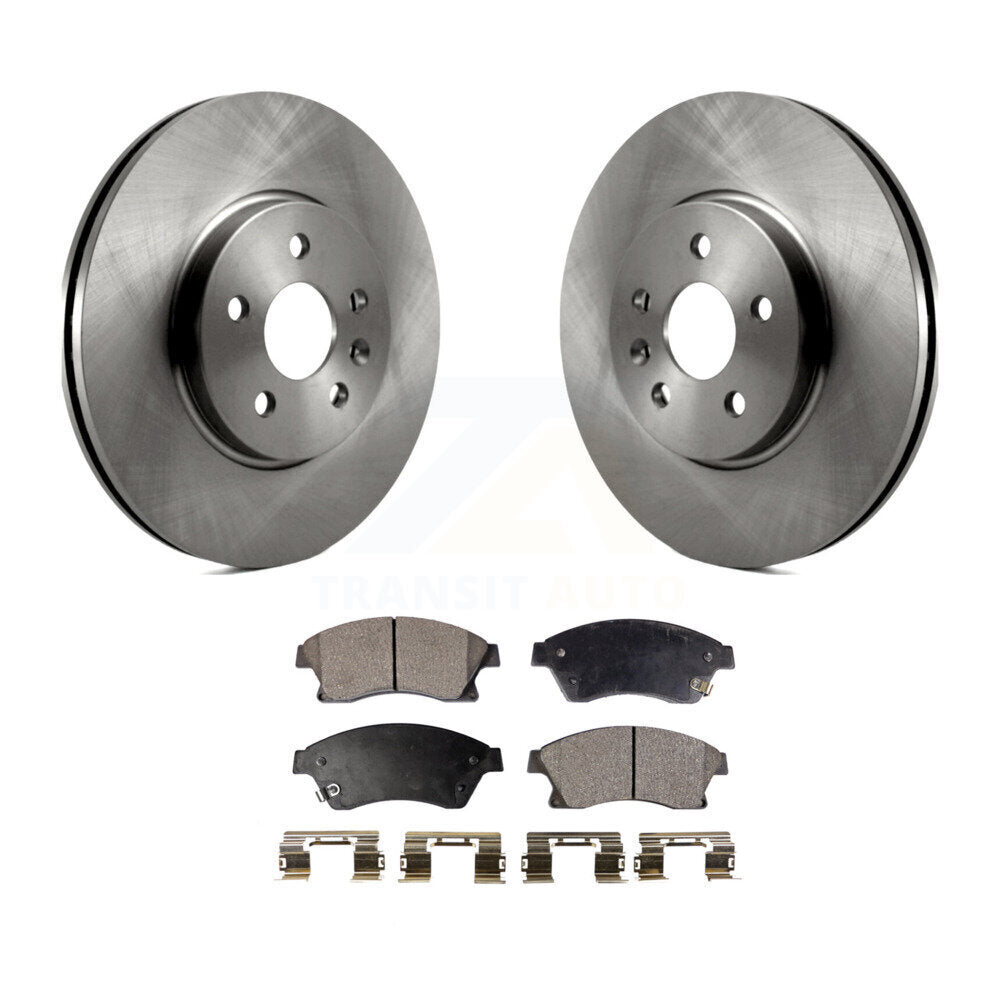 Front Disc Brake Rotor And Ceramic Pad Kit For Chevrolet Buick Encore Trax Sonic