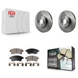 [Front] 2013-2014 Chevrolet Sonic RS Premium OE Brake Rotors & Ceramic Pads Kit For Max Braking