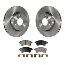 Charger l&#39;image dans la galerie, Front Disc Brake Rotors And Ceramic Pads Kit For Cadillac ATS