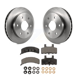 Front Brake Rotor & Ceramic Pad Kit For Chevrolet K1500 GMC Tahoe K2500 Suburban