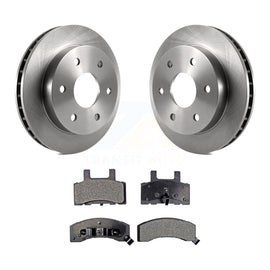 Front Brake Rotor & Ceramic Pad Kit For Chevrolet Tahoe GMC Yukon K2500 Suburban