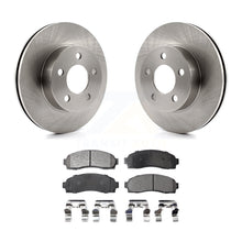 Charger l&#39;image dans la galerie, Front Disc Brake Rotors And Ceramic Pads Kit For Ford Ranger Mazda B4000 4WD