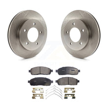 Load image into Gallery viewer, Front Disc Brake Rotor Ceramic Pad Kit For 2004 Ford F-150 4WD With 5 Lug Wheels