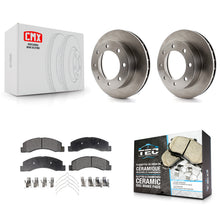 Charger l'image dans la galerie, Front Brake Rotors Ceramic Pad Kit For Ford F-250 Super Duty F-350 Excursion 4WD