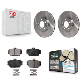 Front Brake Rotor And Ceramic Pad Kit For Ford Taurus Mercury Sable Lincoln Mark