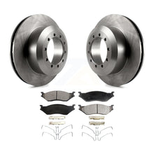 Charger l&#39;image dans la galerie, Front Disc Brake Rotors Ceramic Pad Kit For Ford F59 F-53 Motorhome Chassis F-59