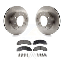 Load image into Gallery viewer, Front Disc Brake Rotors And Ceramic Pads Kit For Ford F-250 Super Duty F-350