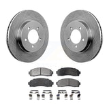 Front Disc Brake Rotor And Ceramic Pad Kit For Ford Explorer Mercury Mountaineer